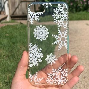 iPhone 6S snowflake phone case